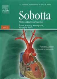Książka - Atlas anatomii człowieka t. 2 Sobotta