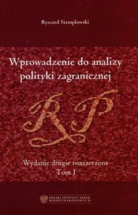 Książka - Wprowadzenie do analizy polityki zagranicznej t.1. Outlet