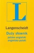 Książka - Langenscheidt duży słownik polsko-angielski, angielsko-polski