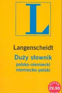 Książka - Duży Słownik Polsko-Niemiecki