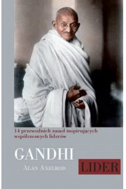 Książka - Mahatma Gandhi Lider
