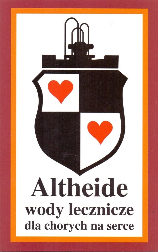 Książka - Altheide. Wody lecznicze dla chorych na serce