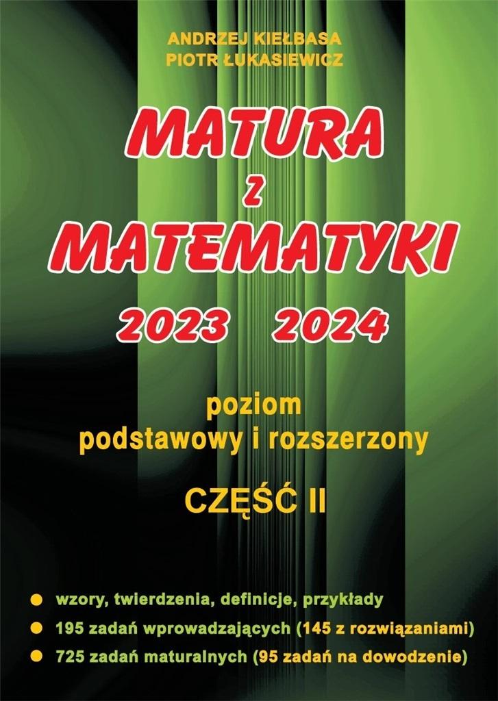 Książka - Matura z Matematyki cz.2 2023-2024 Z. P+R
