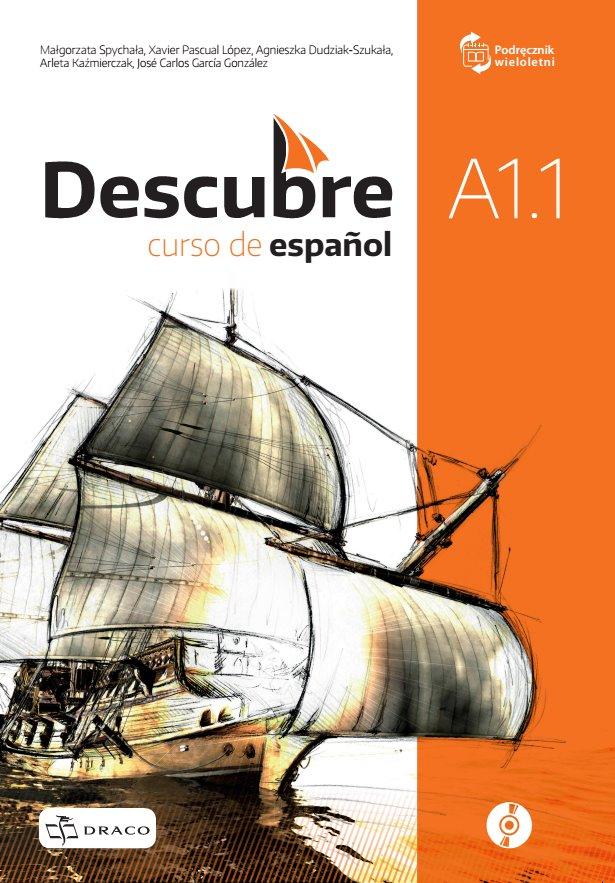 Książka - Descubre A1.1 Podręcznik wieloletni z CD