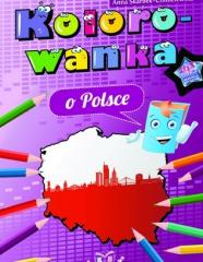 Książka - Kolorowanka o Polsce