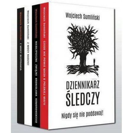 Książka - Pakiet Dziennikarz śledczy: Czego nie powie masa o polskiej mafii, Niebezpieczne związki Bronisława Komorowskiego, Z mocy nadziei, Z mocy bezprawia