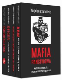Książka - Pakiet Mafia Państwowa: ABW, Niebezpieczne związki Andrzeja Leppera, Oficer, Pogorzelisko
