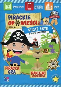 Książka - Pirat eryk i mapa skarbów pirackie opowieści część 2
