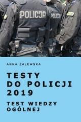 Książka - Testy do Policji 2019. Test wiedzy ogólnej