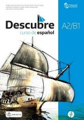 Książka - Descubre A2/B1. Curso de espa&#241;ol. Podręcznik + CD
