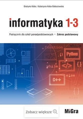 Książka - Informatyka LO 1-3 Podręcznik ZP