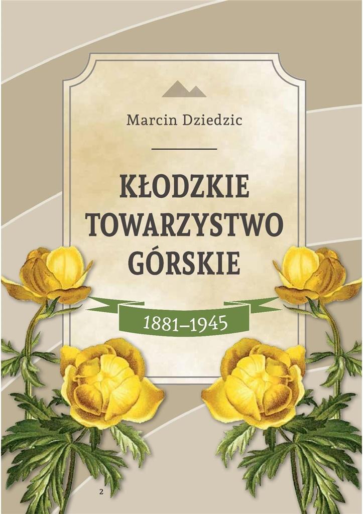 Książka - Kłodzkie Towarzystwo Górskie