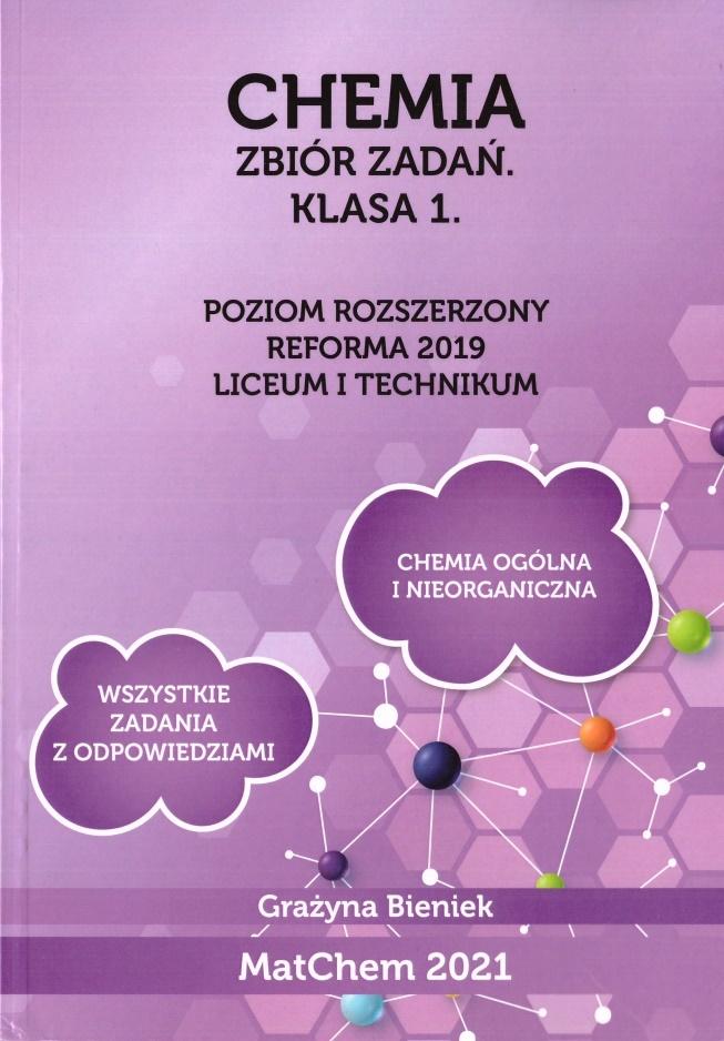 Książka - Chemia Zb. zadań 1 LO i technikum PR