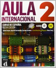 Książka - Aula Internacional 2 podręcznik wer. hiszp. +CD