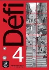 Książka - Defi 4. Ćwiczenia + CD. Wersja francuska