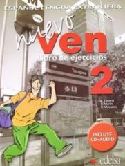 Książka - Ven Nuevo 2 ćwiczenia + CD