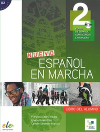 Książka - Nuevo Espanol en marcha 2 podręcznik + CD audio