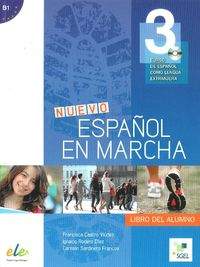 Książka - Nuevo Espanol en Marcha 3. Podręcznik + CD