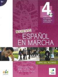 Książka - Nuevo Espanol en marcha 4 podręcznik + CD SGEL