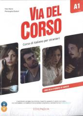 Książka - Via del Corso A1 podręcznik + 2CD + DVD EDILINGUA