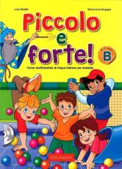 Książka - Piccolo e forte B podręcznik + CD EDILINGUA