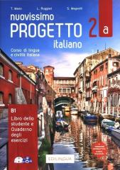 Książka - Nuovissimo Progetto italiano 2. Podręcznik + ćwiczenia. Poziom B1