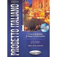 Książka - Nuovo Progetto Italiano 1. Podręcznik z płytą CD