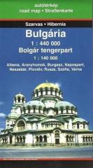 Książka - Bułgaria 1 : 440000 Mapa samochodowa
