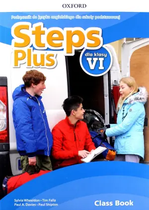 Steps Plus 6. Język angielski. Podręcznik. Szkoła podstawowa + CD