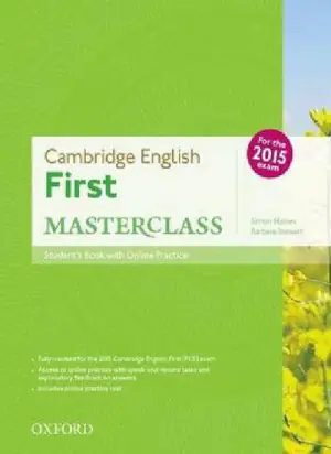 Cambridge English First Masterclass. Student's Book + Online