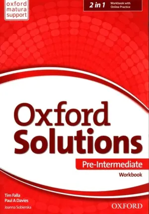 Oxford Solutions. Pre-Intermediate. Workbook + Online Practice