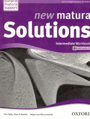 Matura Solutions NEW Intermediate 2E WB PL OXFORD