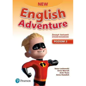 New English Adventure. Zeszyt ćwiczeń. Wydanie rozszerzone. Poziom 3 + DVD