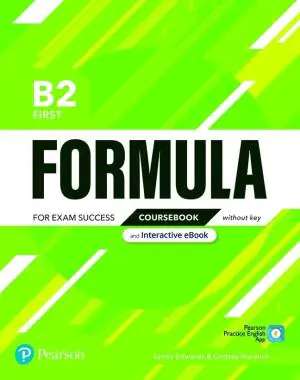 Formula. B2 First. Coursebook without key