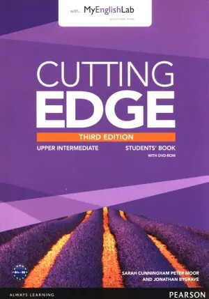 Cutting Edge Upper Intermediate Students' Book with DVD and MyEnglishLab Pack
