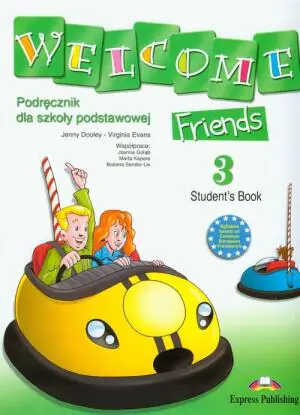 Welcome Friends 3 SB + CD OOP