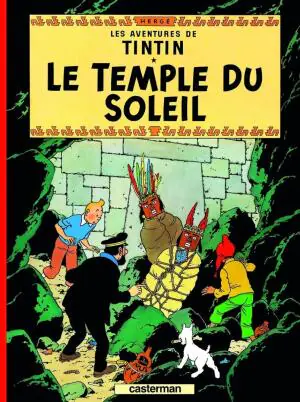 Tintin Le Temple du soleil - Herge 