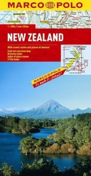 Mapa Drogowa Marco Polo. Nowa Zelandia 1:2 000 000