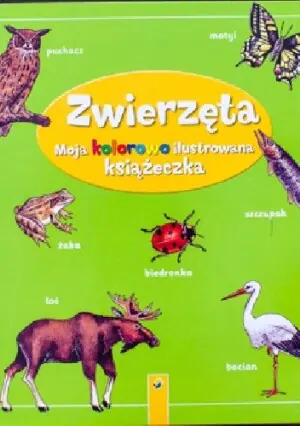 Moja kolorowo ilustrowana książeczka. Zwierzęta