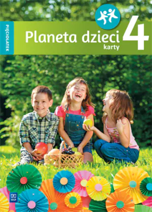 Planeta dzieci. Karty pracy. Pięciolatek. Część 4
