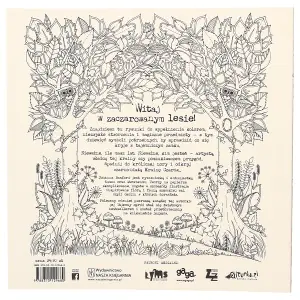 Zaczarowany las. Koloruj, szukaj symboli, odkryj tajemnicę