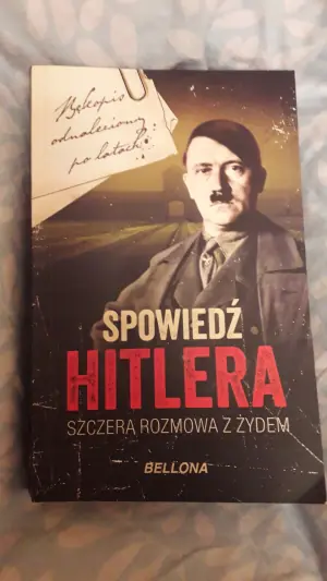 Spowiedź Hitlera Szczera rozmowa z Żydem Wydanie kieszonkowe