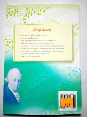 W krainie muzyki. Notatnik muzyczny 3. Twórcy muzyki i ich dzieła. Zeszyt ćwiczeń