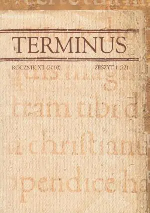 Terminus rocznik XII 2010 zeszyt 1 (22)