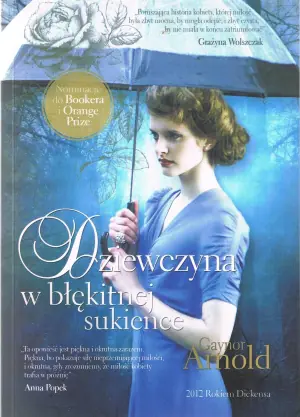 Dziewczyna w błękitnej sukience