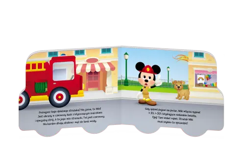Disney Maluch. Pojazdy. Wóz strażacki