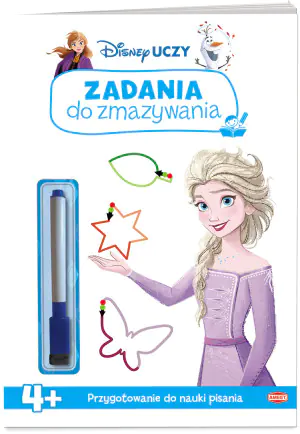 Disney Uczy. Zadania do zmazywania. Kraina lodu 2