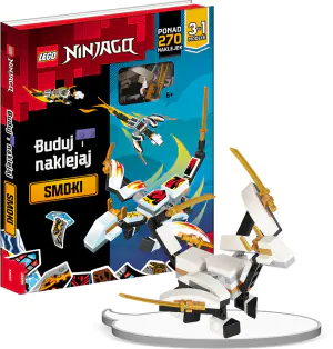 LEGO NINJAGO. Buduj i naklejaj: smoki