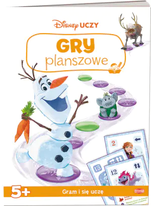 Disney Uczy. Kraina lodu. Gry planszowe