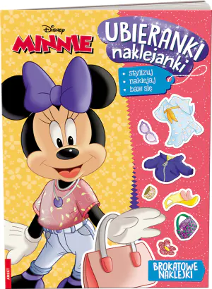 Minnie. Ubieranki, naklejanki